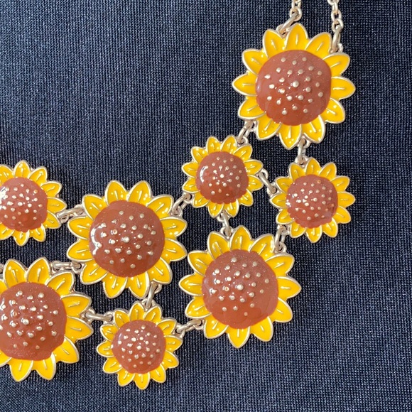 SUNFLOWER NECKLACE - Picture 1 of 3